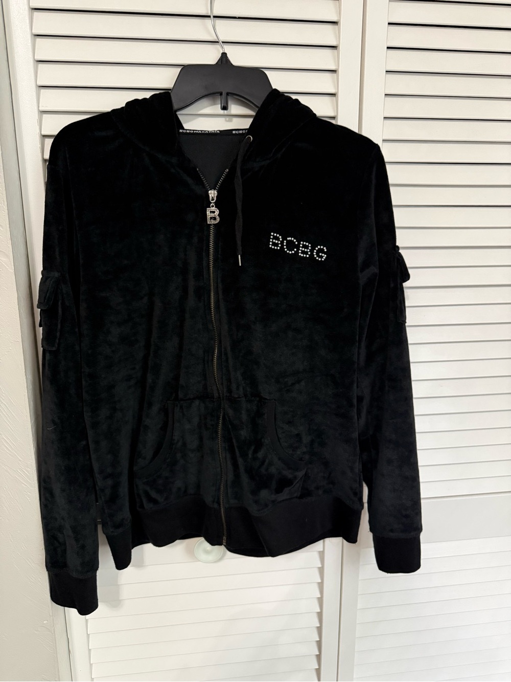 BCBG Black XL Knit Top with Tag